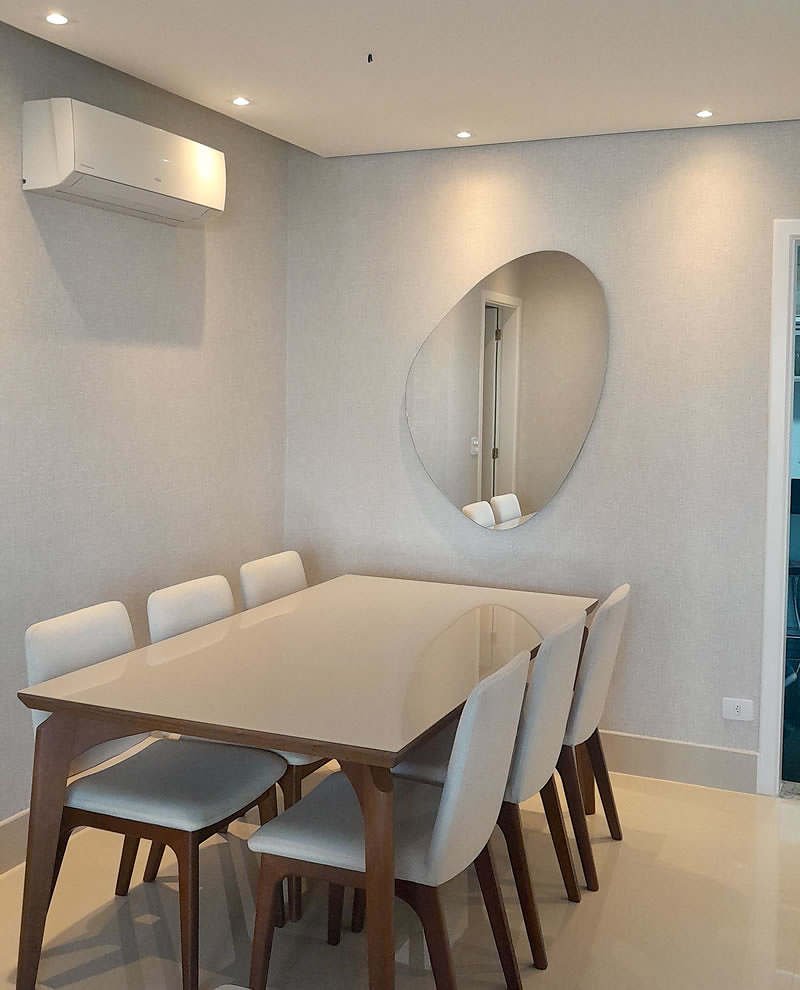 Inspirações de estilos para sua sala com espelho - inspiração 2