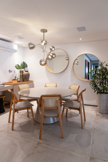 Onde posicionar o espelho para maximizar o efeito? - inspiração 1