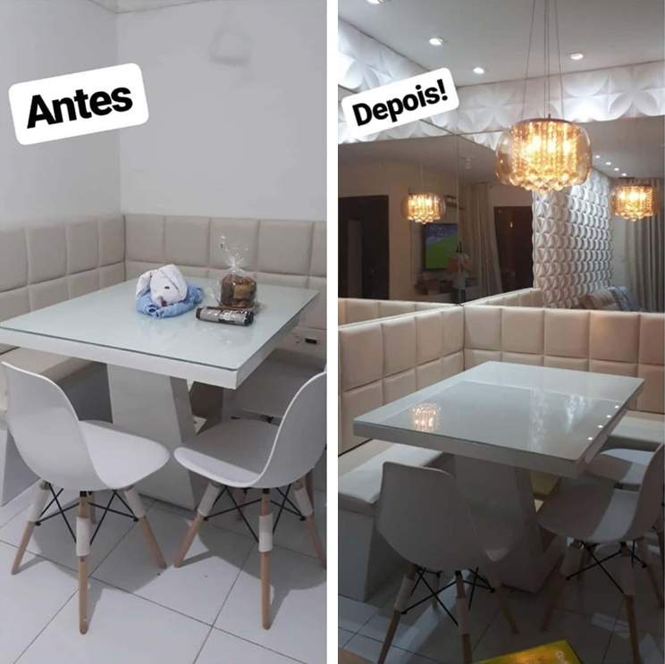 Tipos de espelhos que expandem o visual da sala - inspiração 1