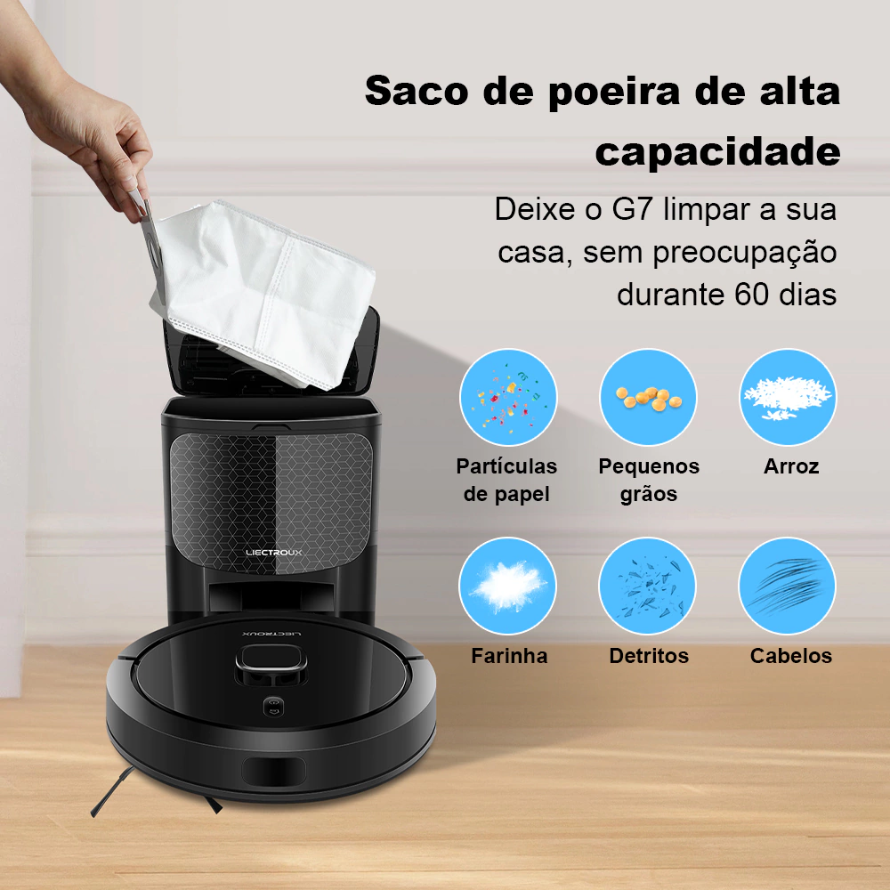 Navegação Inteligente: Como o Robô Mapeia e Limpa Sua Casa - inspiração 1