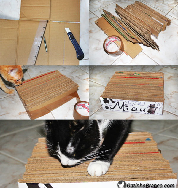 Arranhador Horizontal Clássico: Simples e Eficaz - inspiração 1