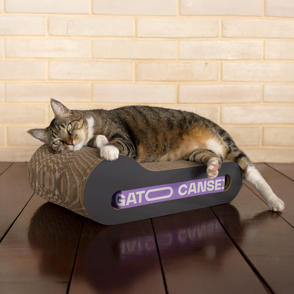 Arranhador com Caixas de Ovos: Textura Surpreendente - inspiração 3