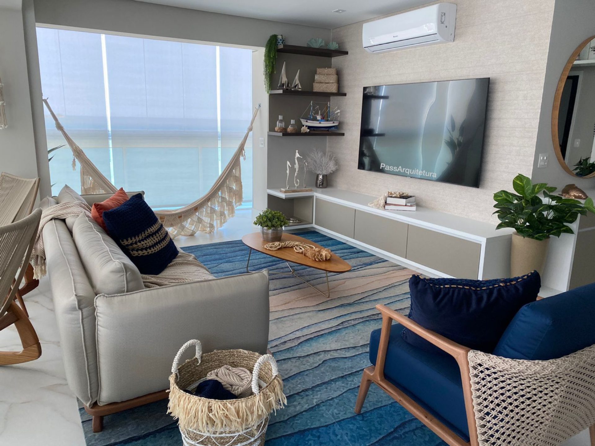 Azul Marinho e Branco: A Dupla Imbatível da Decoração Navy - inspiração 2