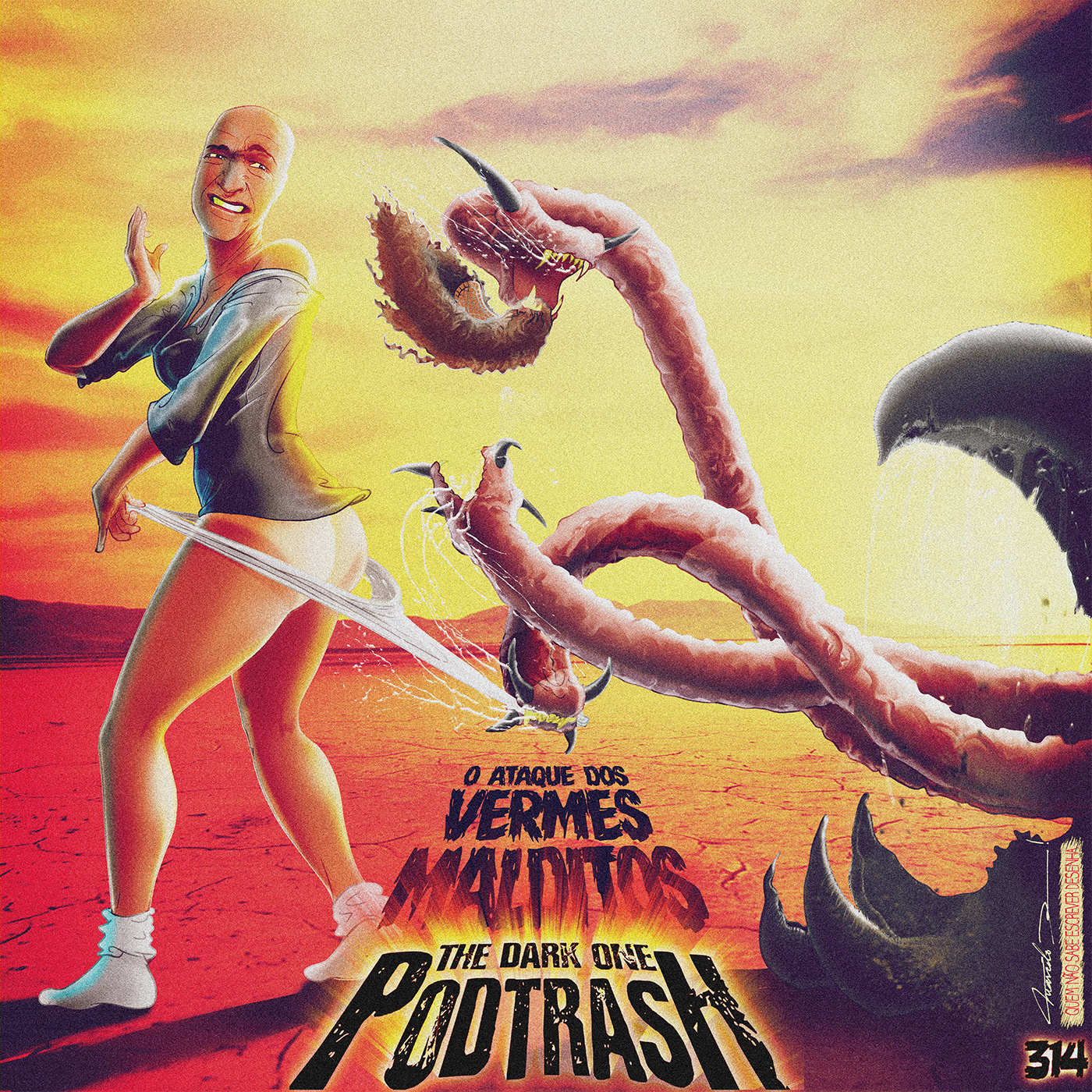 A ambientação perfeita: onde a terra se torna um palco de horrores - inspiração 1