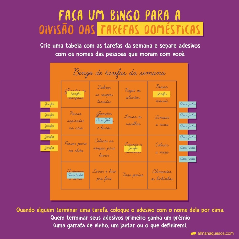 Checklist de conclusão: o prazer de marcar tarefas como feitas - inspiração 1