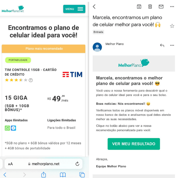 Considere planos familiares ou conjuntos: Agrupe serviços para descontos. - inspiração 1
