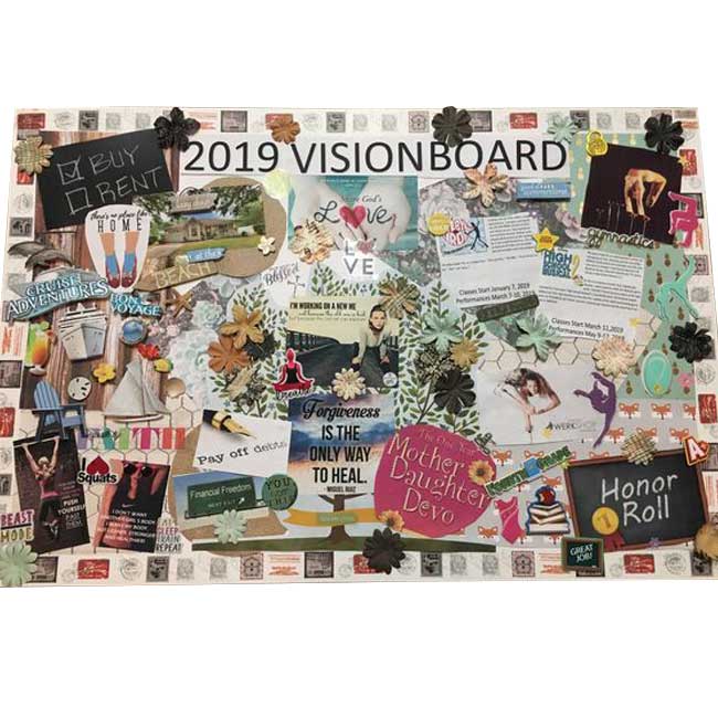 Conectando Emoções: Sinta a Energia do Seu Vision Board - inspiração 1