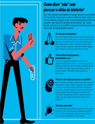 Receba o 'Não' com Profissionalismo: Mantenha a Calma e a Postura - inspiração 1
