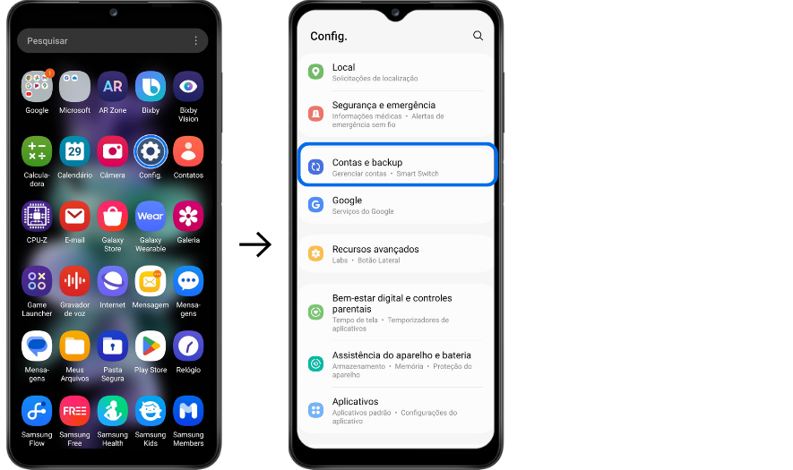 Aplicativos específicos: Onde achar a opção de limpar cache - inspiração 2