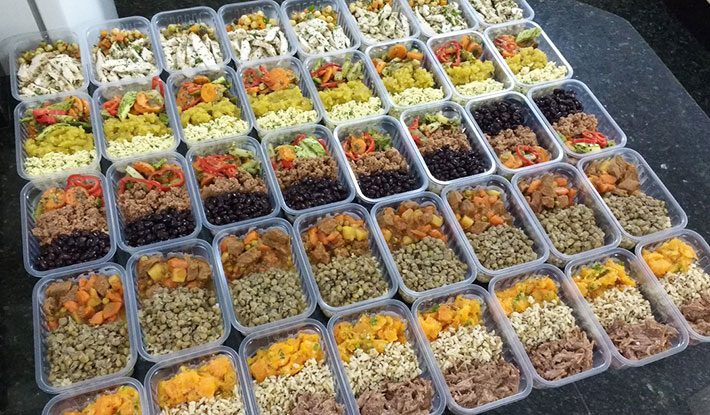 A Arte de Dividir: Compartimentos para Cada Alimento - inspiração 1