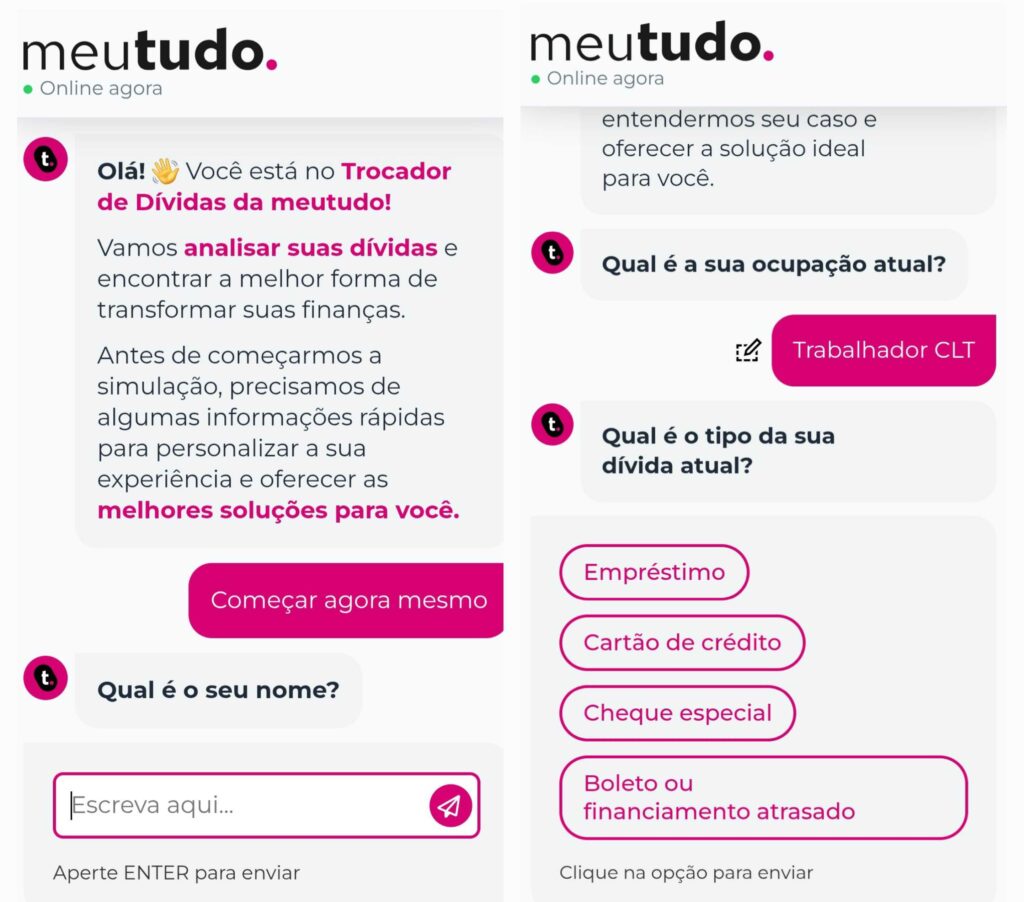 Visualizando o Valor das Parcelas e o Prazo Total - inspiração 1