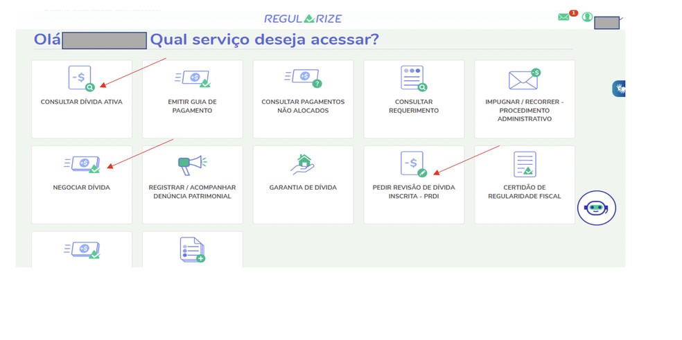 Opções de Pagamento das Parcelas Mensais - inspiração 2