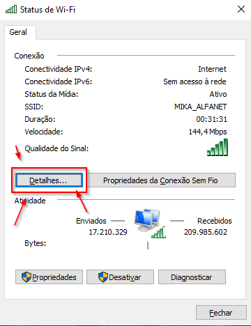 Acessando o IP do Roteador Pelas Preferências do Sistema (macOS) - inspiração 1