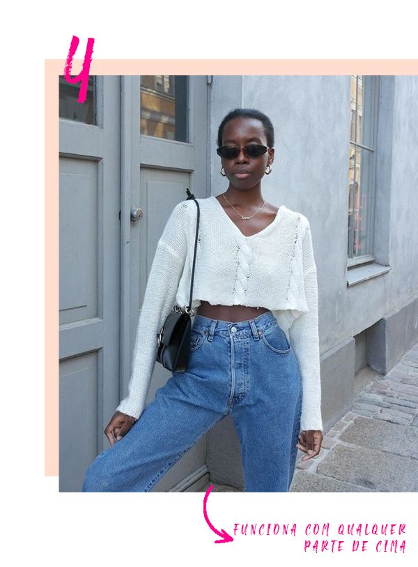 O Equilíbrio Perfeito: Escolhendo o Cropped Ideal para Cada Tipo de Calça de Cintura Alta - inspiração 1