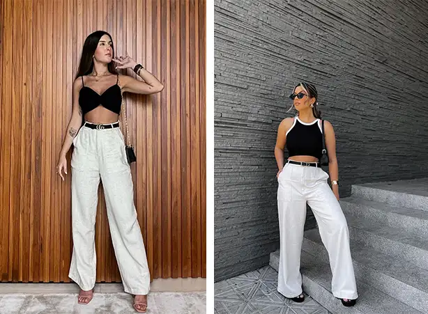 Tecidos e Texturas: Elevando Seu Look do Casual ao Sofisticado - inspiração 1