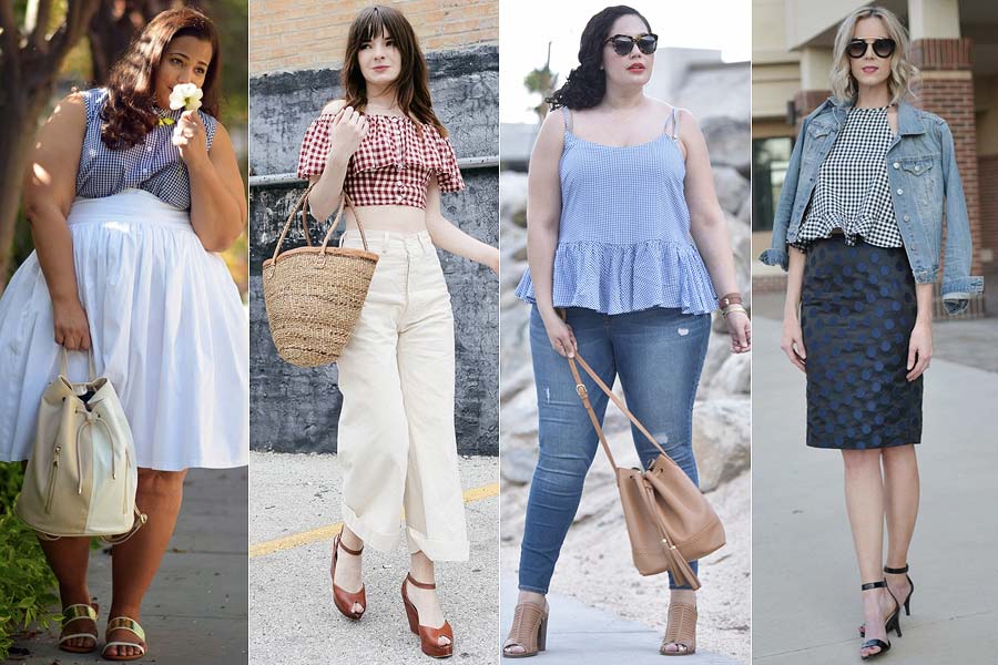 Saias Vichy: Combinando Delicadeza e Atitude - inspiração 2