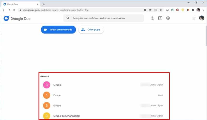 Entendendo os Grupos: Chamadas com Várias Pessoas - inspiração 1