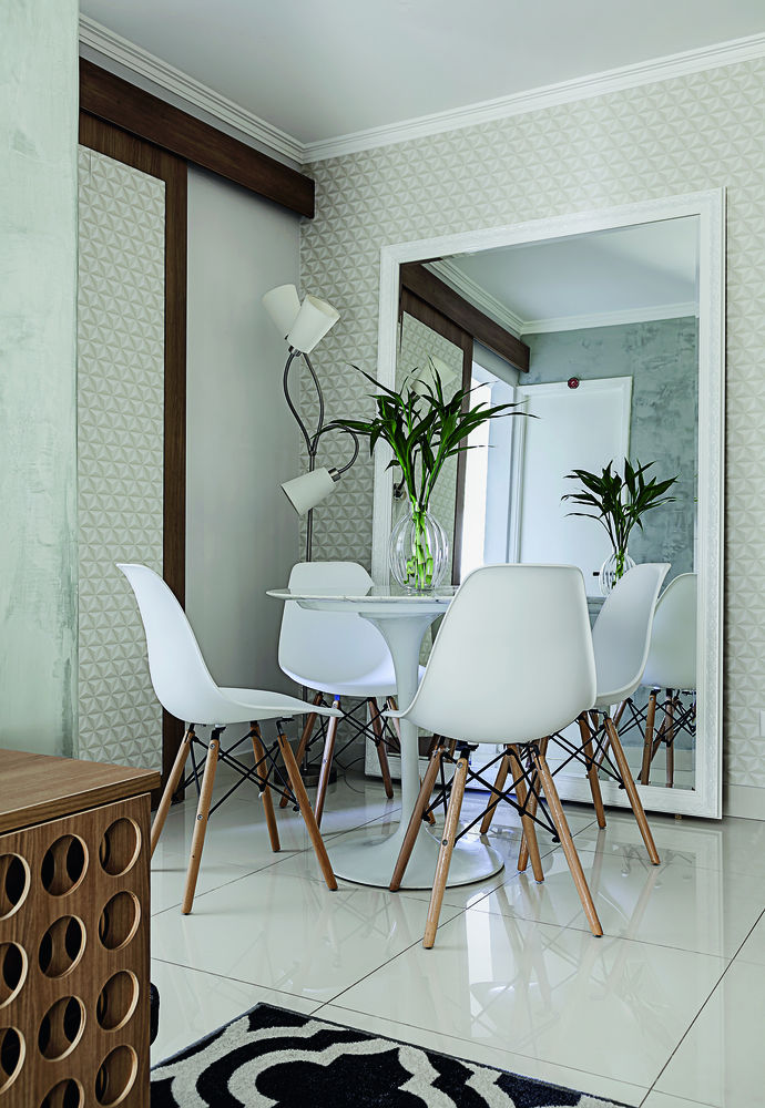 Espelhos Decorativos: Mais que Reflexo, Arte na Parede - inspiração 2