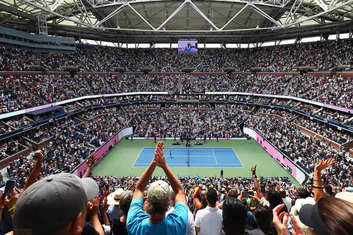 US Open: A Energia Vibrante das Quadras Americanas - inspiração 1