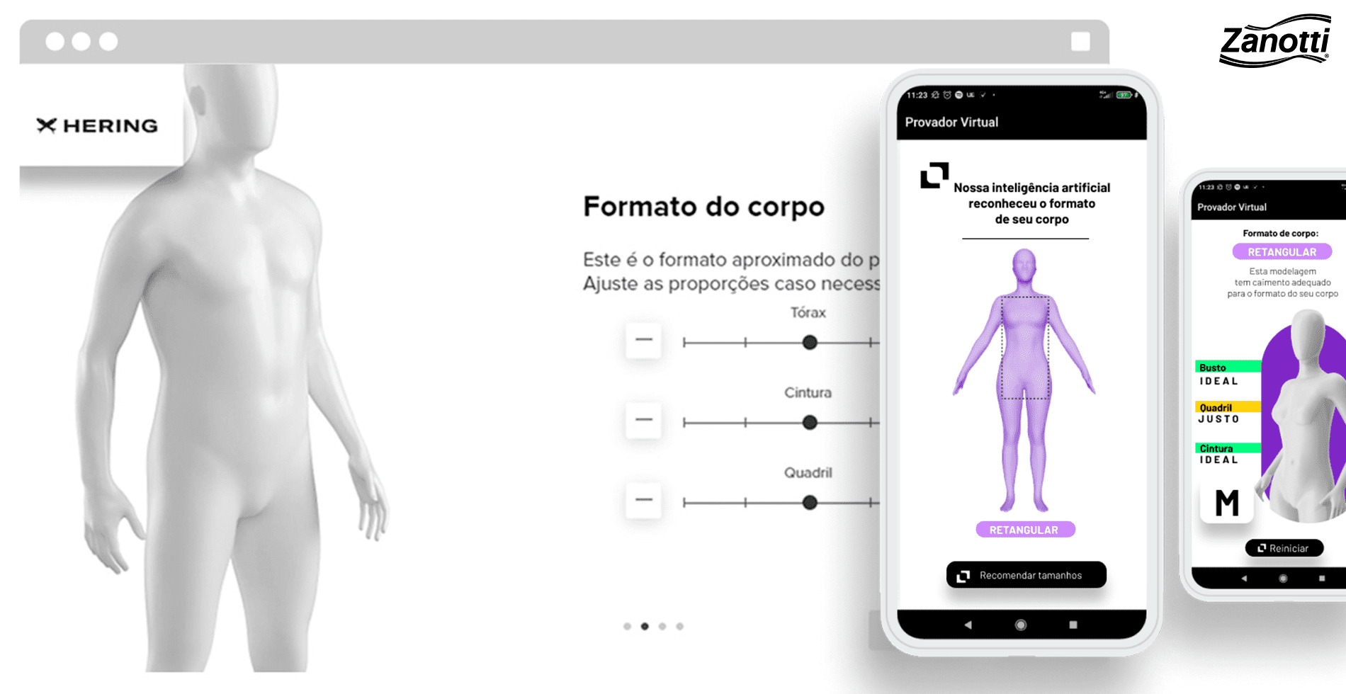 Como a IA se adapta às variações do seu corpo - inspiração 1