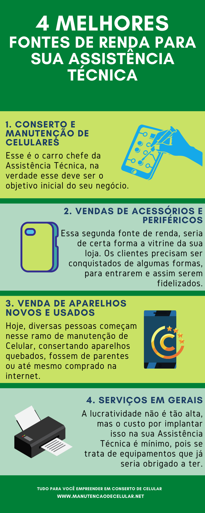 Por Onde Começar no Mundo do Conserto de Celular? - inspiração 1