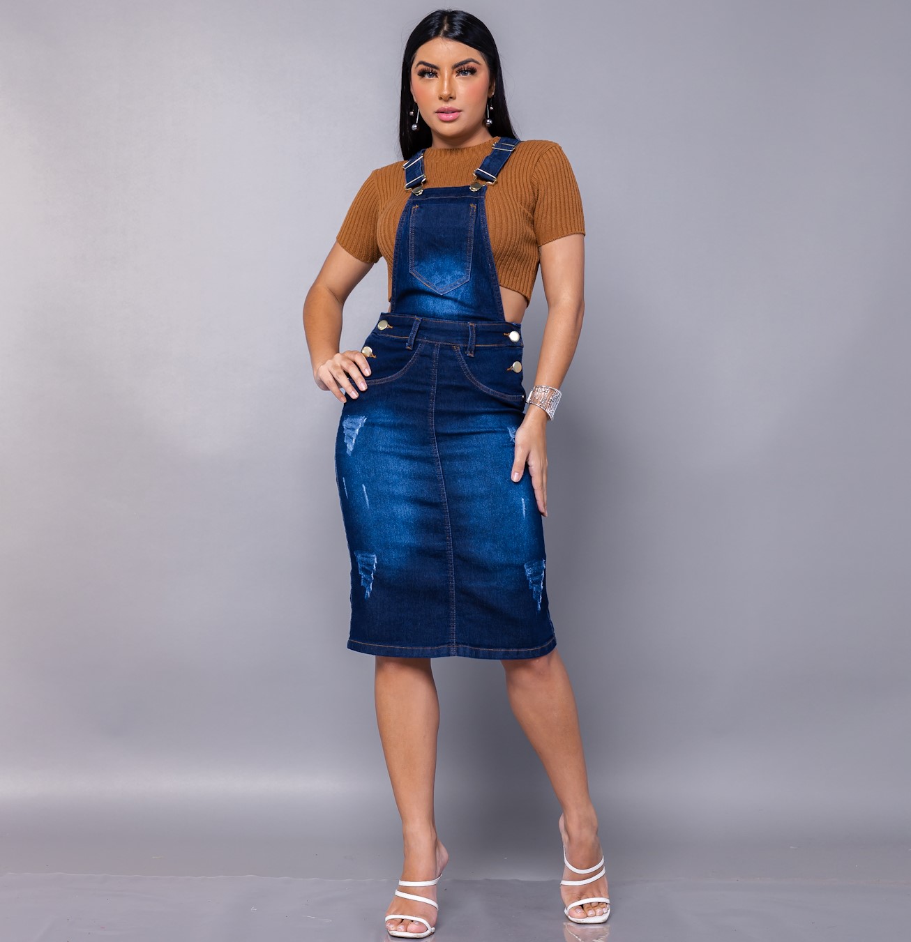 Visual Trabalho com Salopete: Adicione um Blazer e Vá Para o Escritório - inspiração 2