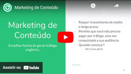 Conteúdo é Rei, Mas a Distribuição é Rainha - inspiração 2