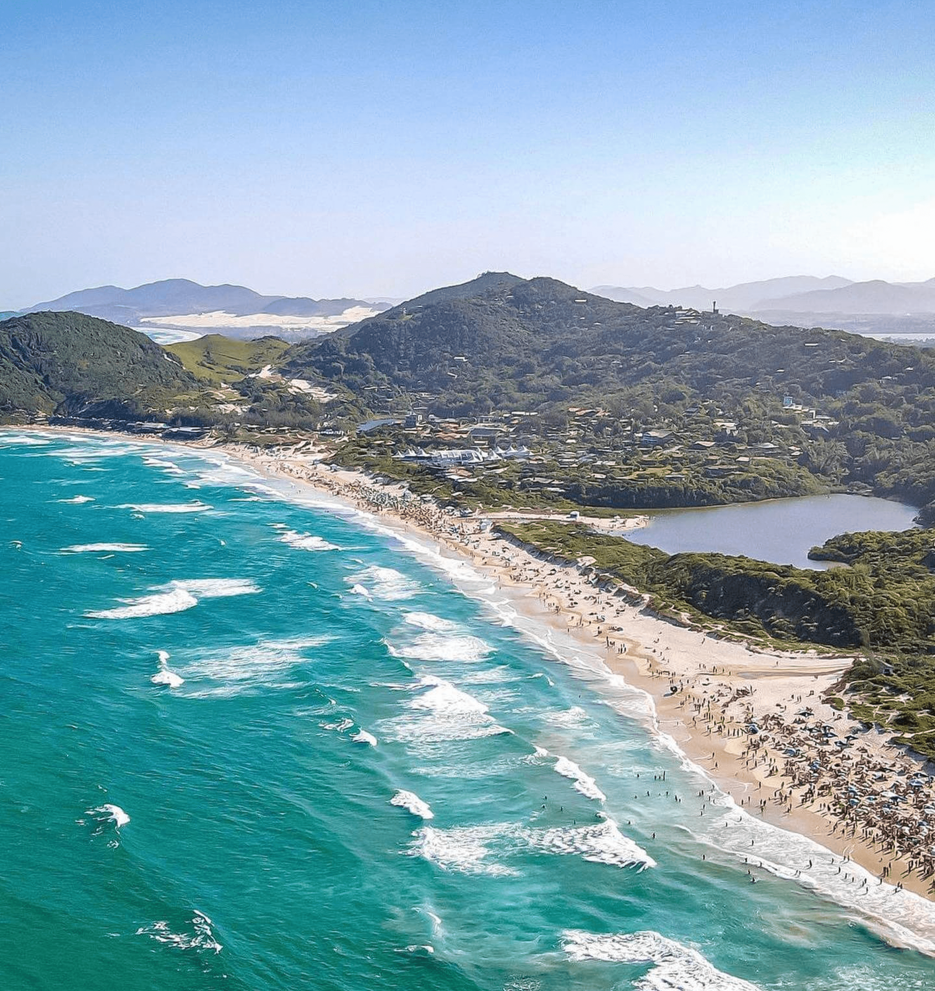 Relaxe nas Águas Calmas da Praia do Rosa Sul - inspiração 2