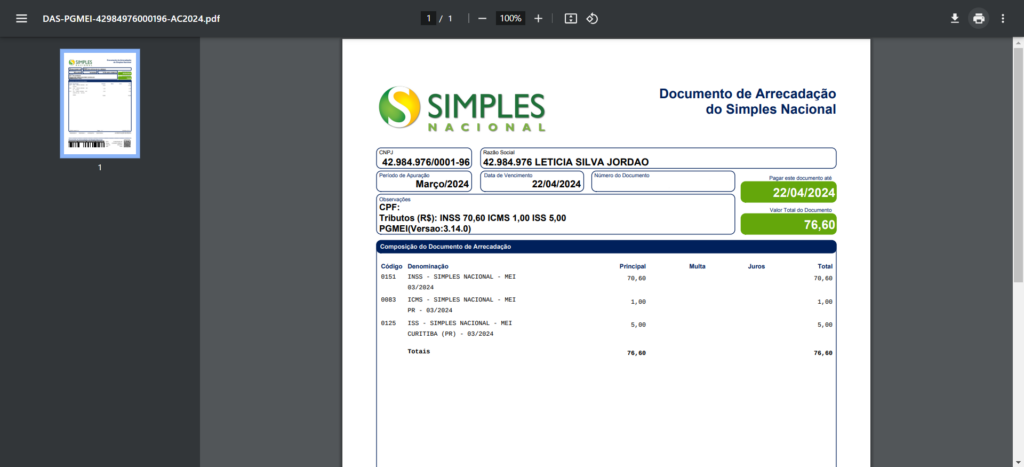 Identificando o Valor Correto: O Que Compõe a Mensalidade do MEI? - inspiração 2