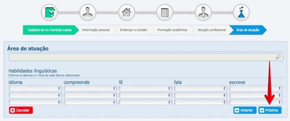 A Necessidade do Lattes para Cursos e Bolsas - inspiração 1