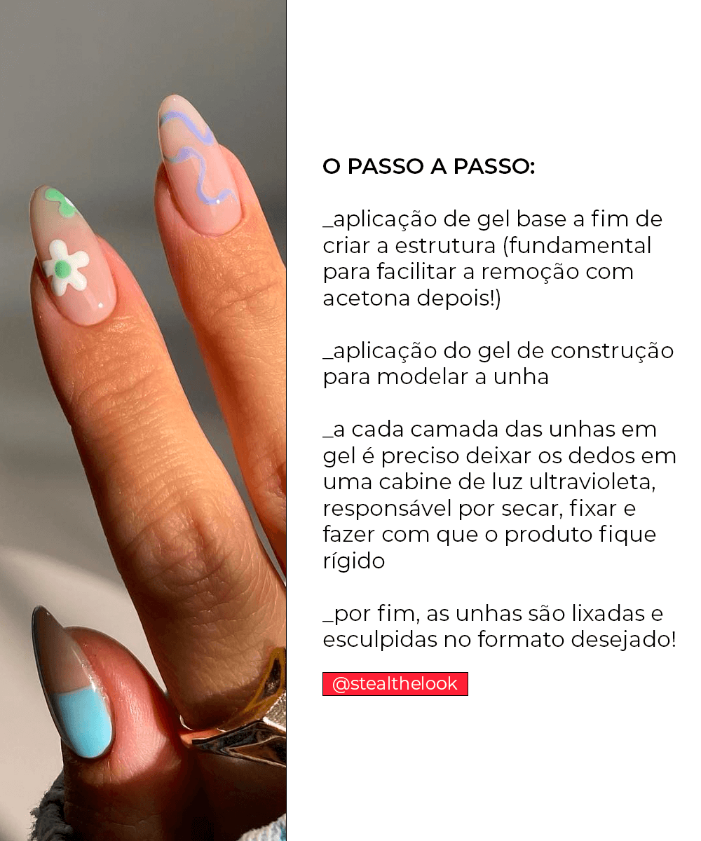 Aplicação de Esmalte: Camadas Finas e Precisão - inspiração 1