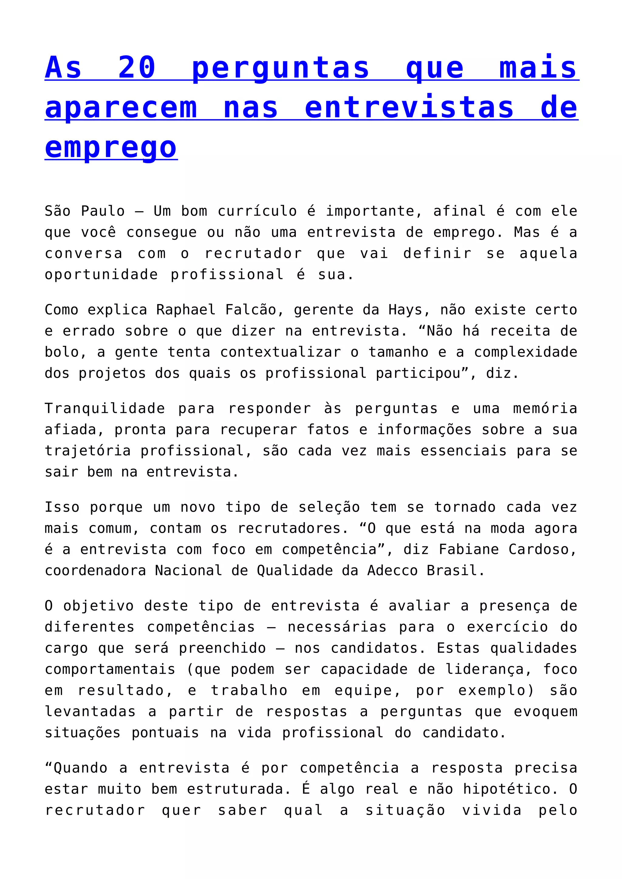 Qual seu maior defeito? Transformando fraquezas em oportunidades - inspiração 1