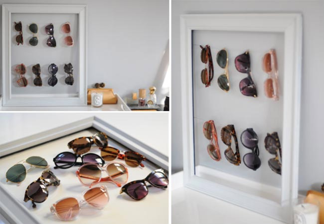 melhor organizador óculos acrílico ou madeira