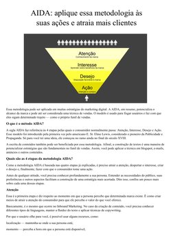 AIDAS e AIDAR: A Evolução do Modelo AIDA para Fidelização de Clientes