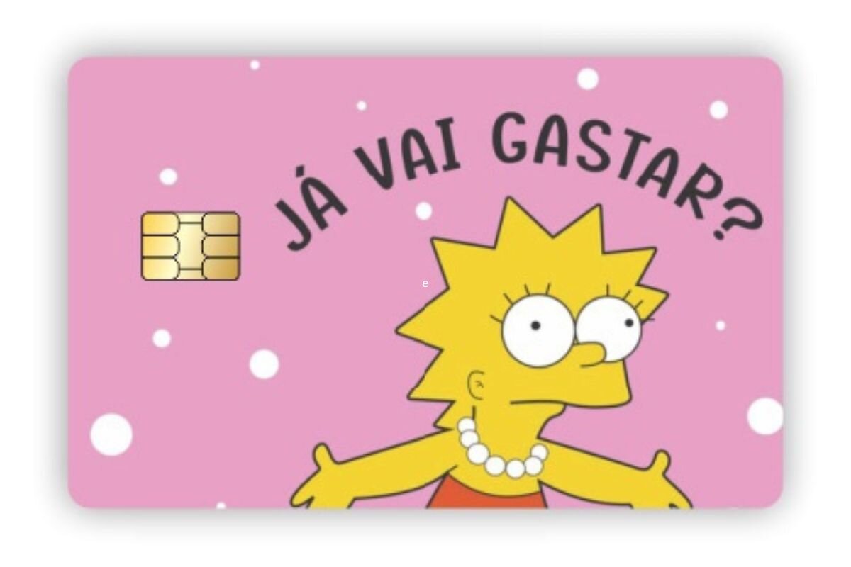 DIY adesivo cartão
