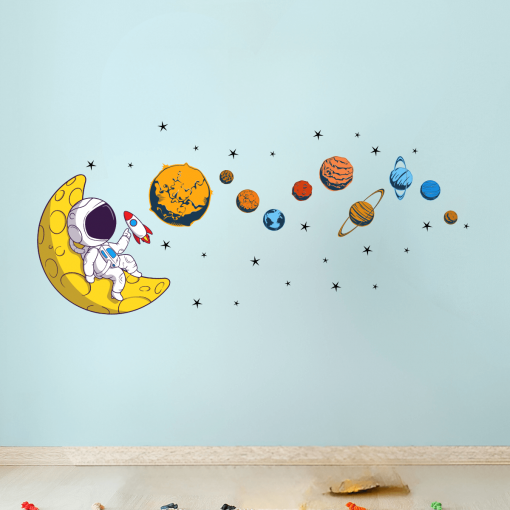 adesivo de quarto para bebê menino