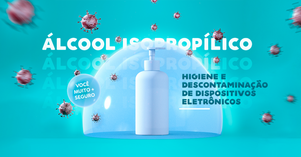 álcool isopropílico vs álcool comum para eletrônicos