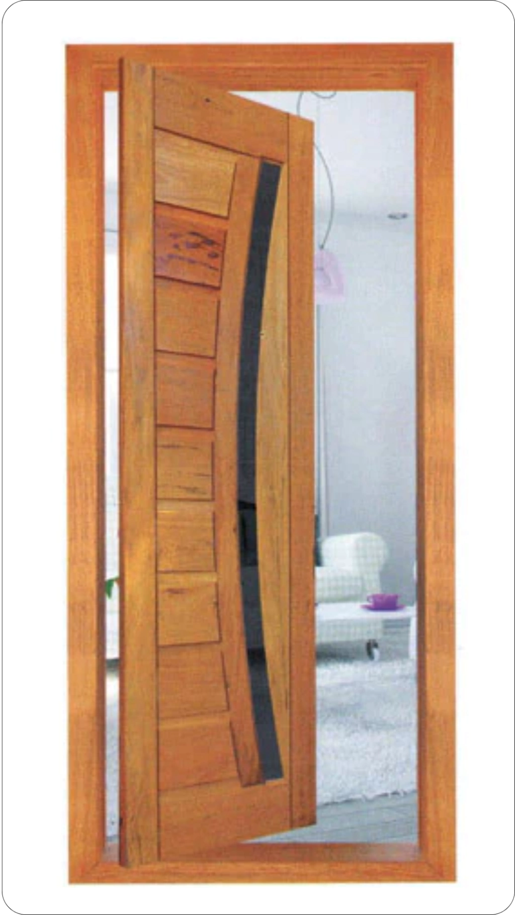 Alisar regulável para porta