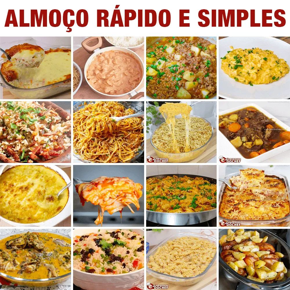 Almoços Rapidos