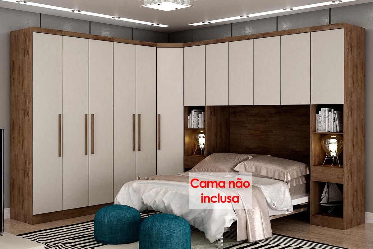 móveis modulados para quarto pequeno