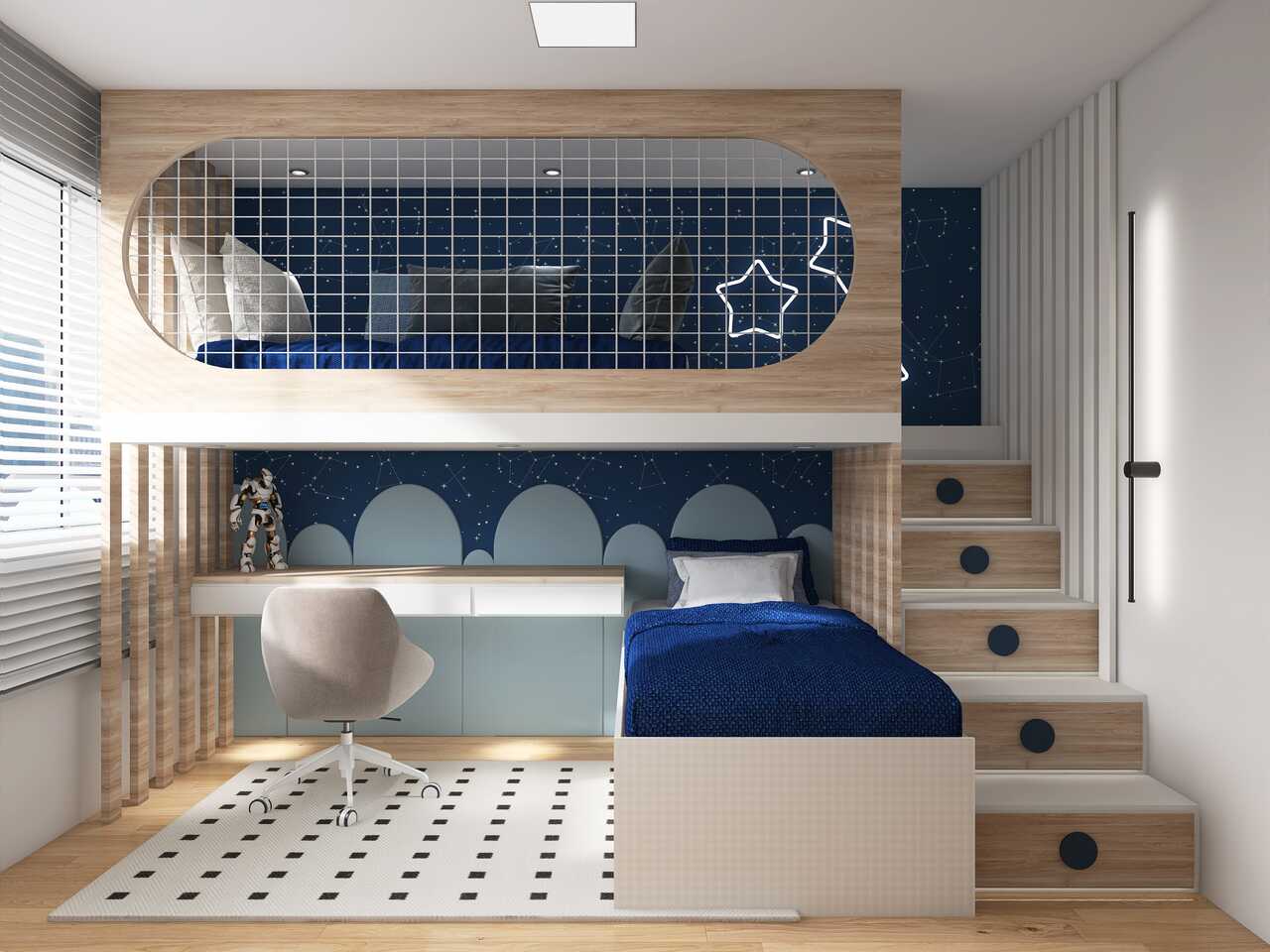 arquitetura quarto infantil
