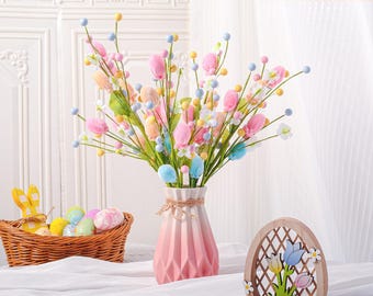 Guia Completo: Flores Ideais para Seu Arranjo de Páscoa com Coelhos