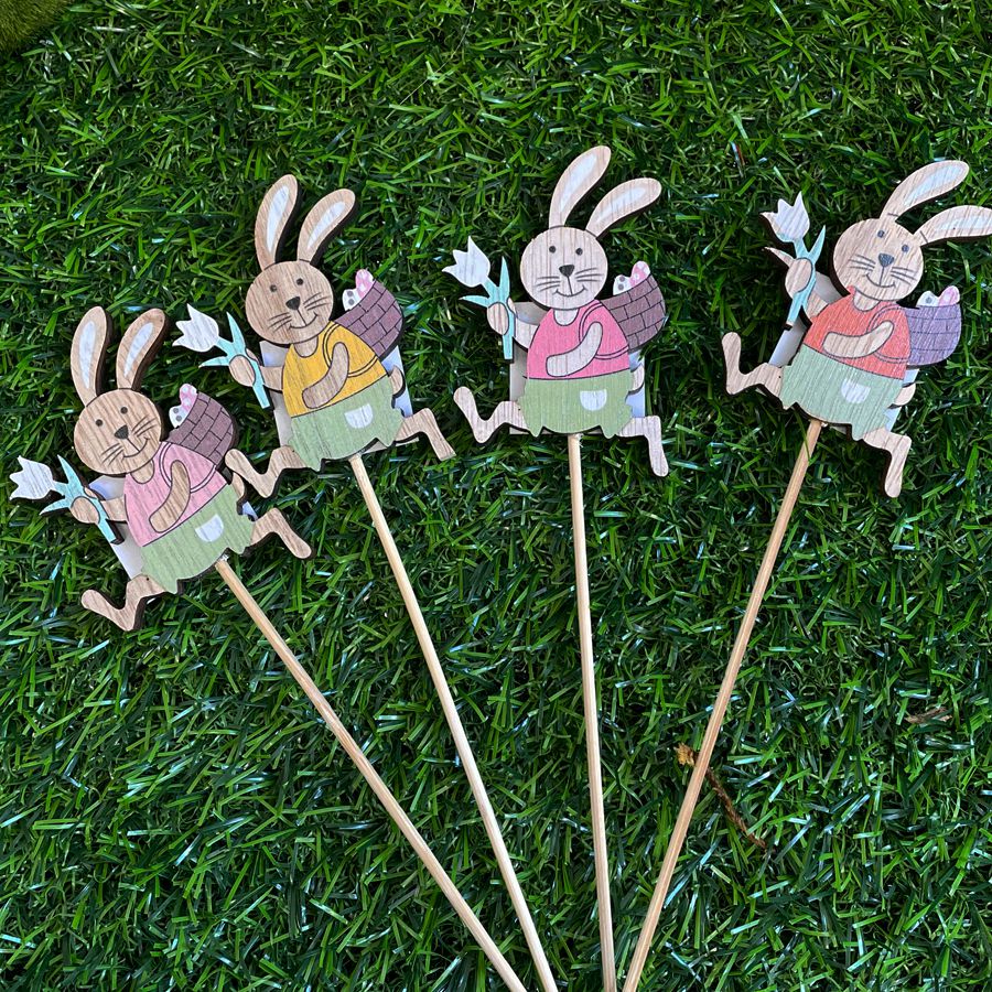 DIY: Crie Seu Próprio Centro de Mesa de Páscoa com Coelhinhos