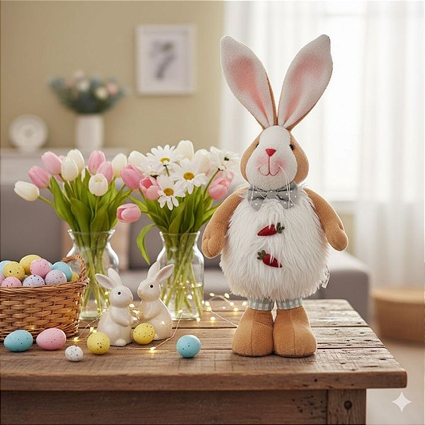 Guia Completo: Flores Ideais para Seu Arranjo de Páscoa com Coelhos