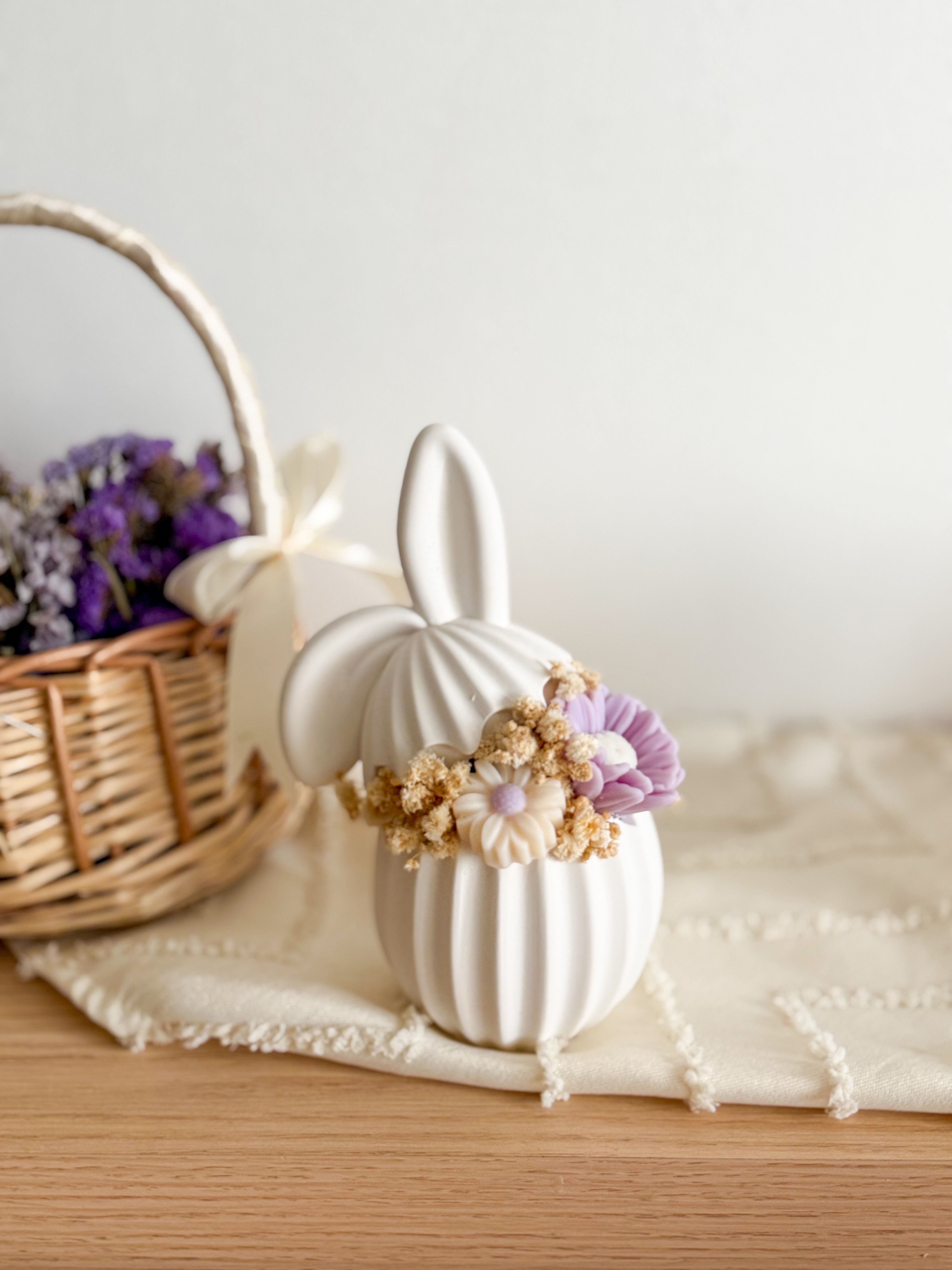 DIY: Crie Seu Próprio Centro de Mesa de Páscoa com Coelhinhos