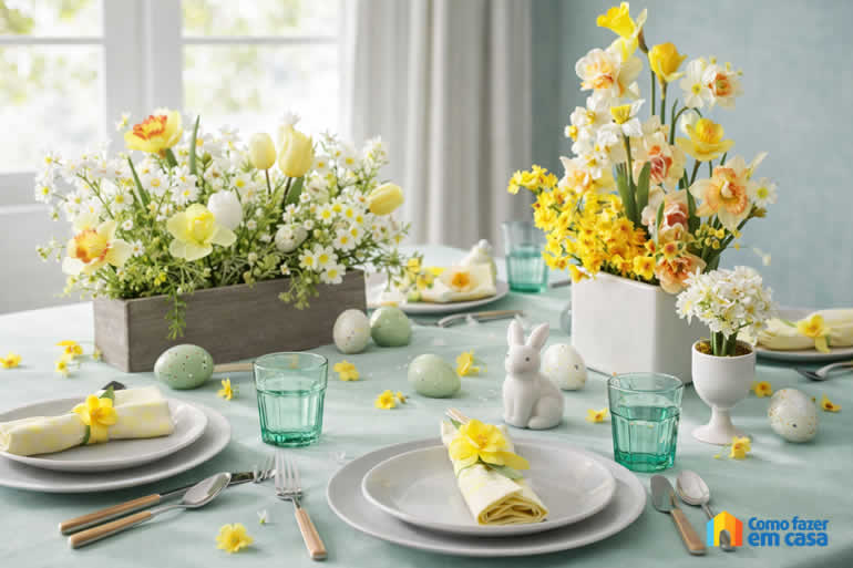 Os Melhores Materiais para Arranjos de Páscoa Duradouros e Criativos
