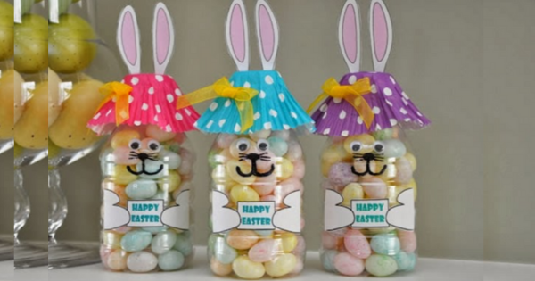 Dicas de pintura em garrafa PET para artesanato de Páscoa
