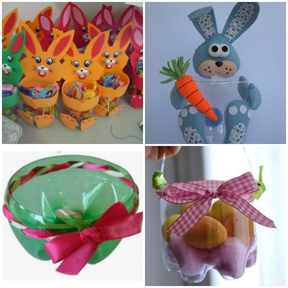 Cestas de Páscoa criativas com PET: Guia completo