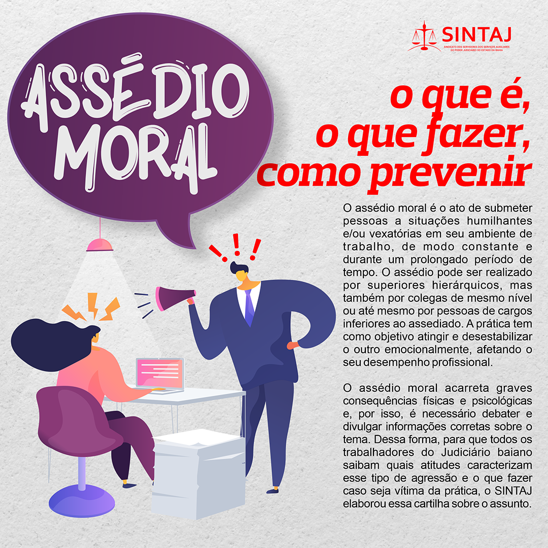 o que não fazer para evitar assédio moral no trabalho