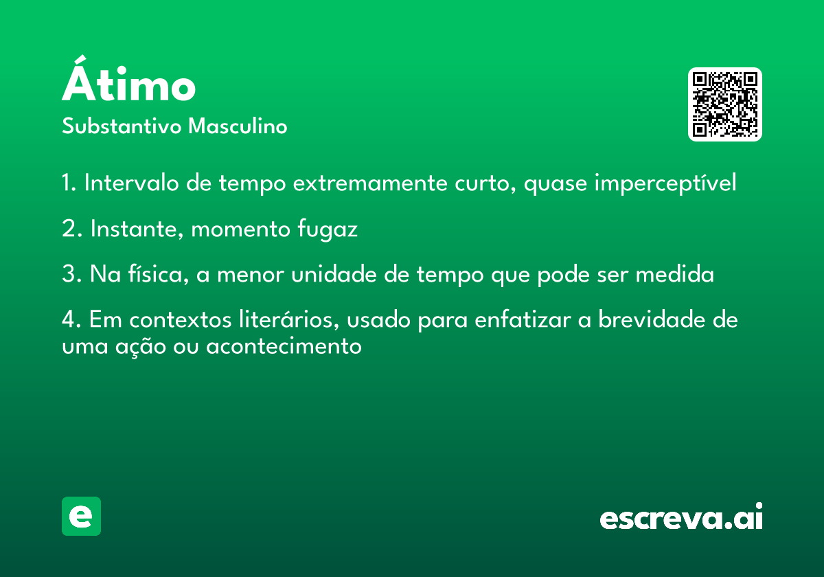 Átimo Sinonimo